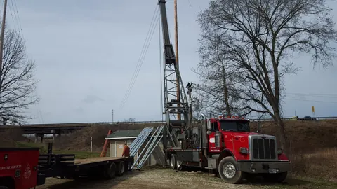Flynn Drilling job site photograph