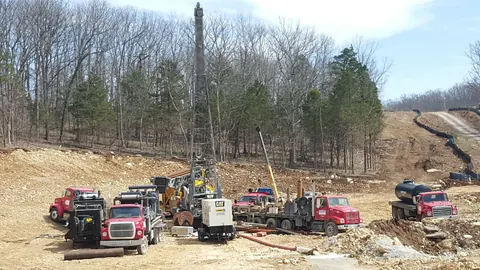 Flynn Drilling job site photograph