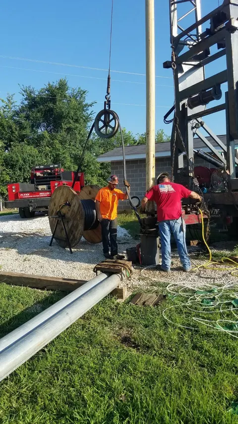 Flynn Drilling job site photograph