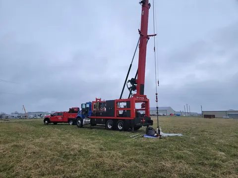 Flynn Drilling job site photograph