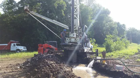 Flynn Drilling job site photograph