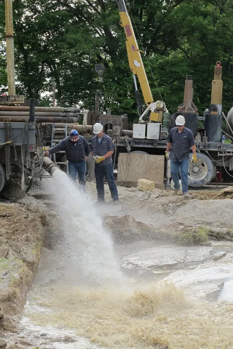 Flynn Drilling job site photograph