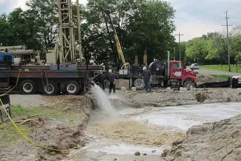 Flynn Drilling job site photograph