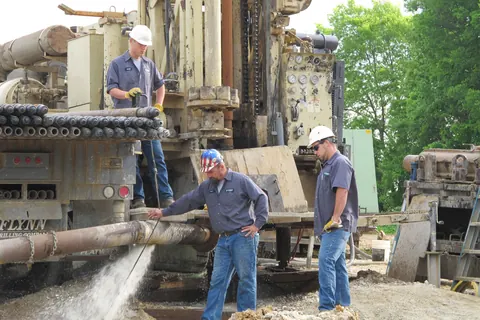 Flynn Drilling job site photograph