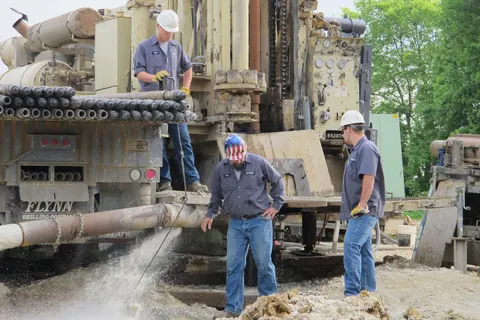 Flynn Drilling job site photograph
