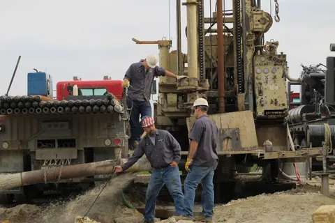 Flynn Drilling job site photograph