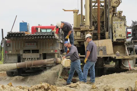 Flynn Drilling job site photograph