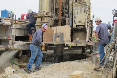 Flynn Drilling job site photograph