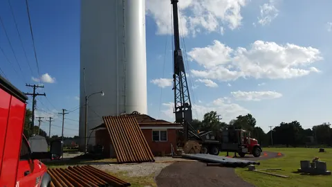 Flynn Drilling job site photograph